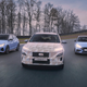 That’s the i20 N, at left, and the i30 N beside the Kona N.